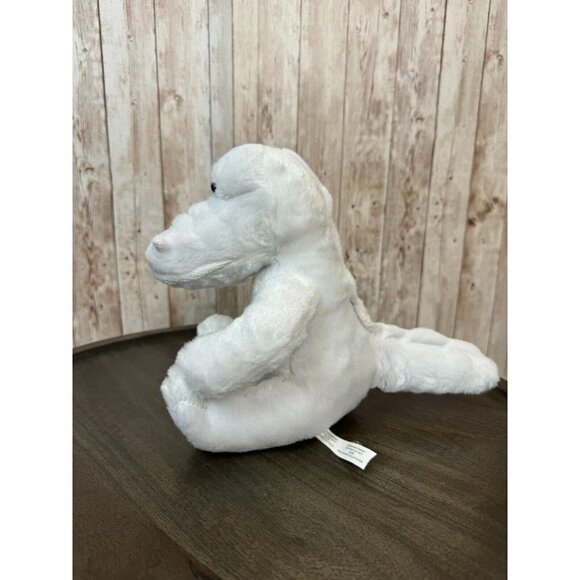 The Petting Zoo 2015 White Crocodile Plush Stuffed Animal Toy - Picture 5 of 11